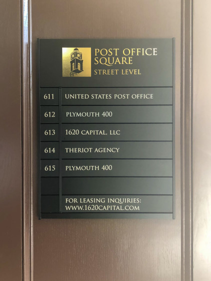 Interior Post Office Square