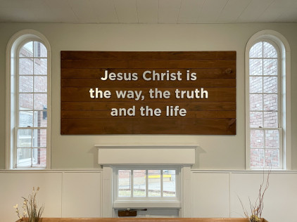 Meeting House Church Interior Middleboro MA